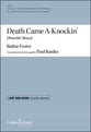 Death Came A-Knockin' SATB choral sheet music cover